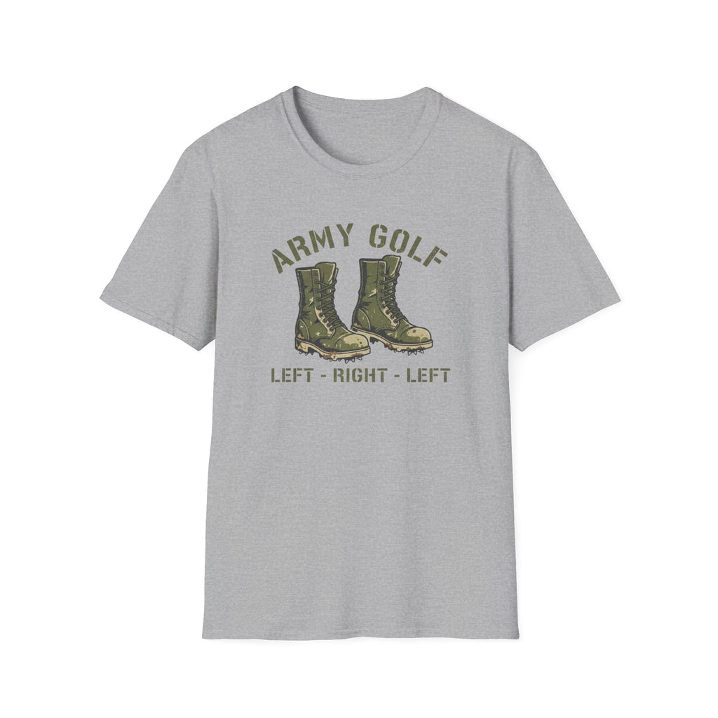 Army Golf T-Shirt — "Left · Right · Left"