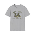 Army Golf T-Shirt — "Left · Right · Left"