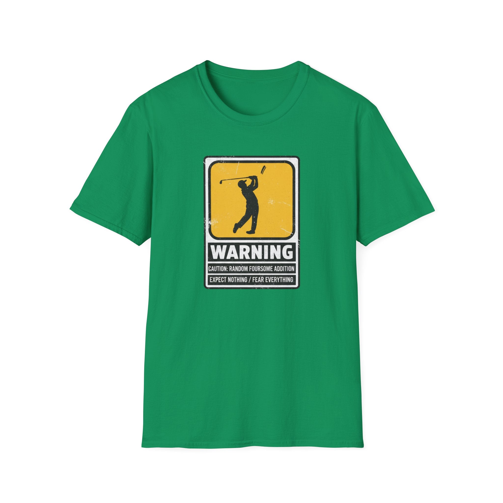 Golf Warning Sign T-Shirt