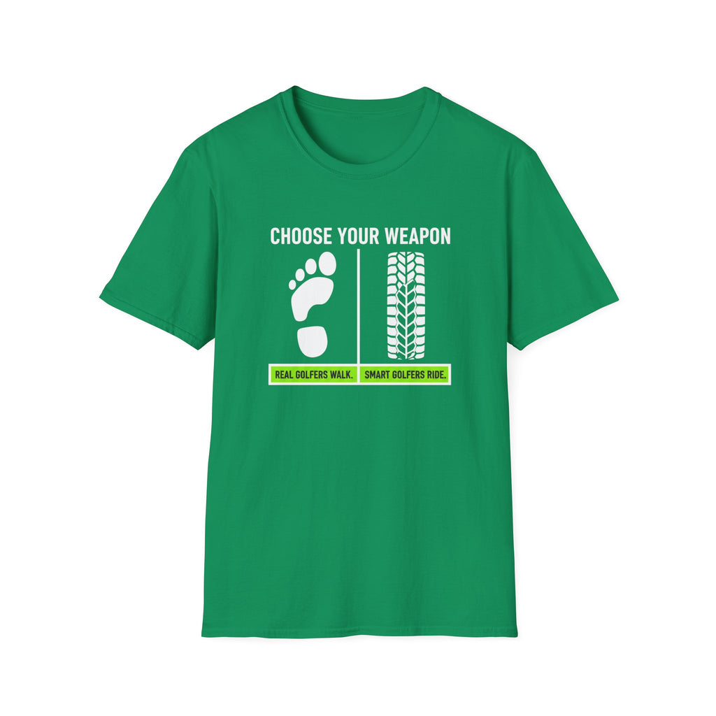 Choose Your Weapon Golf T-Shirt