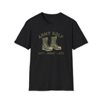 Army Golf T-Shirt — "Left · Right · Left"