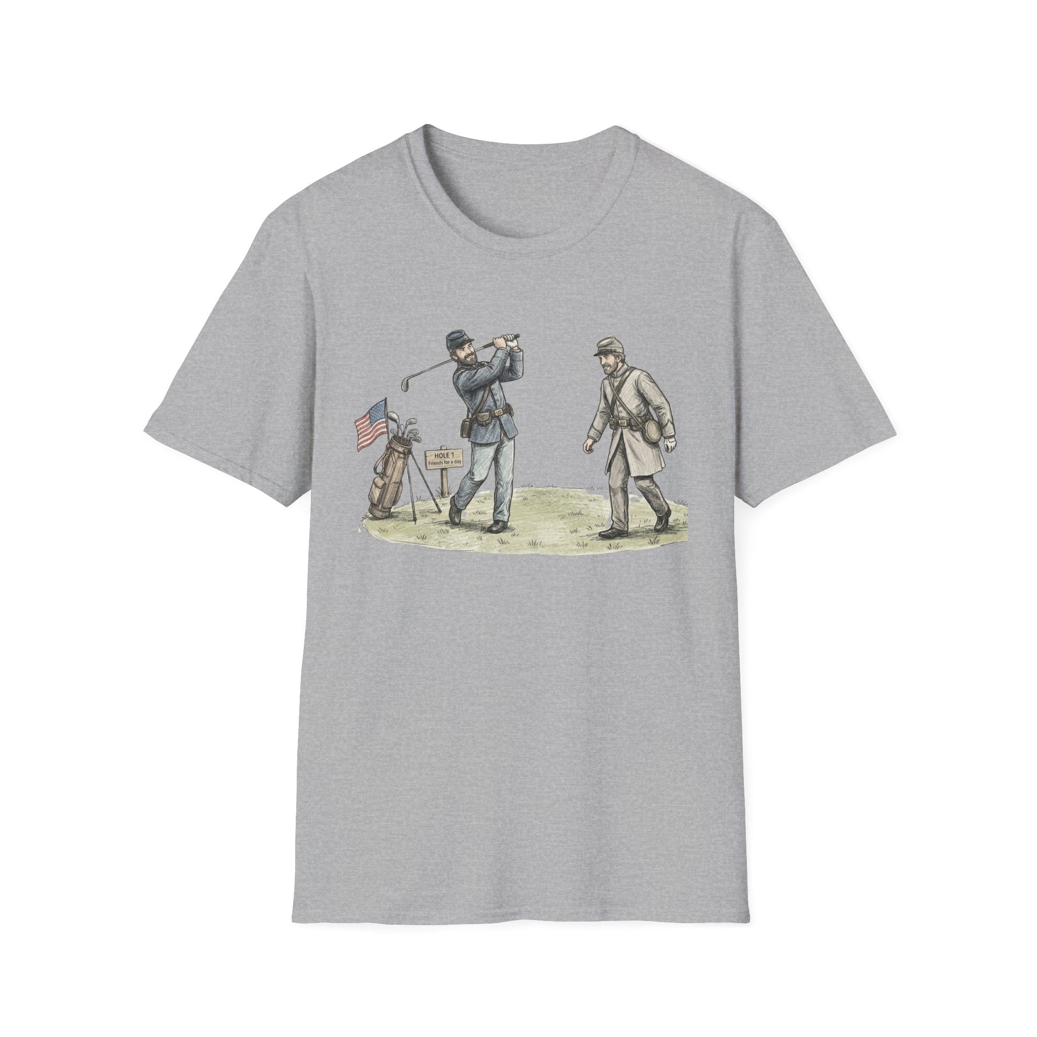 Civil War Golf T-Shirt