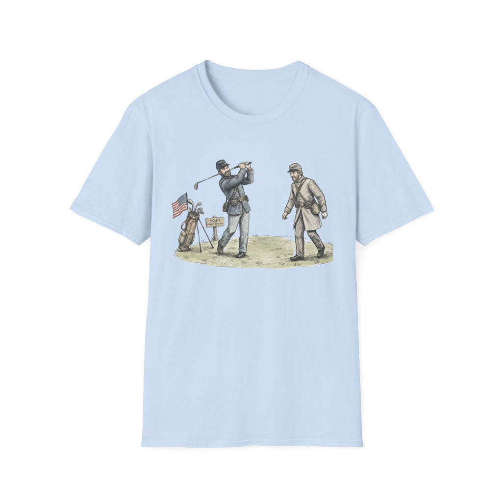 Civil War Golf T-Shirt