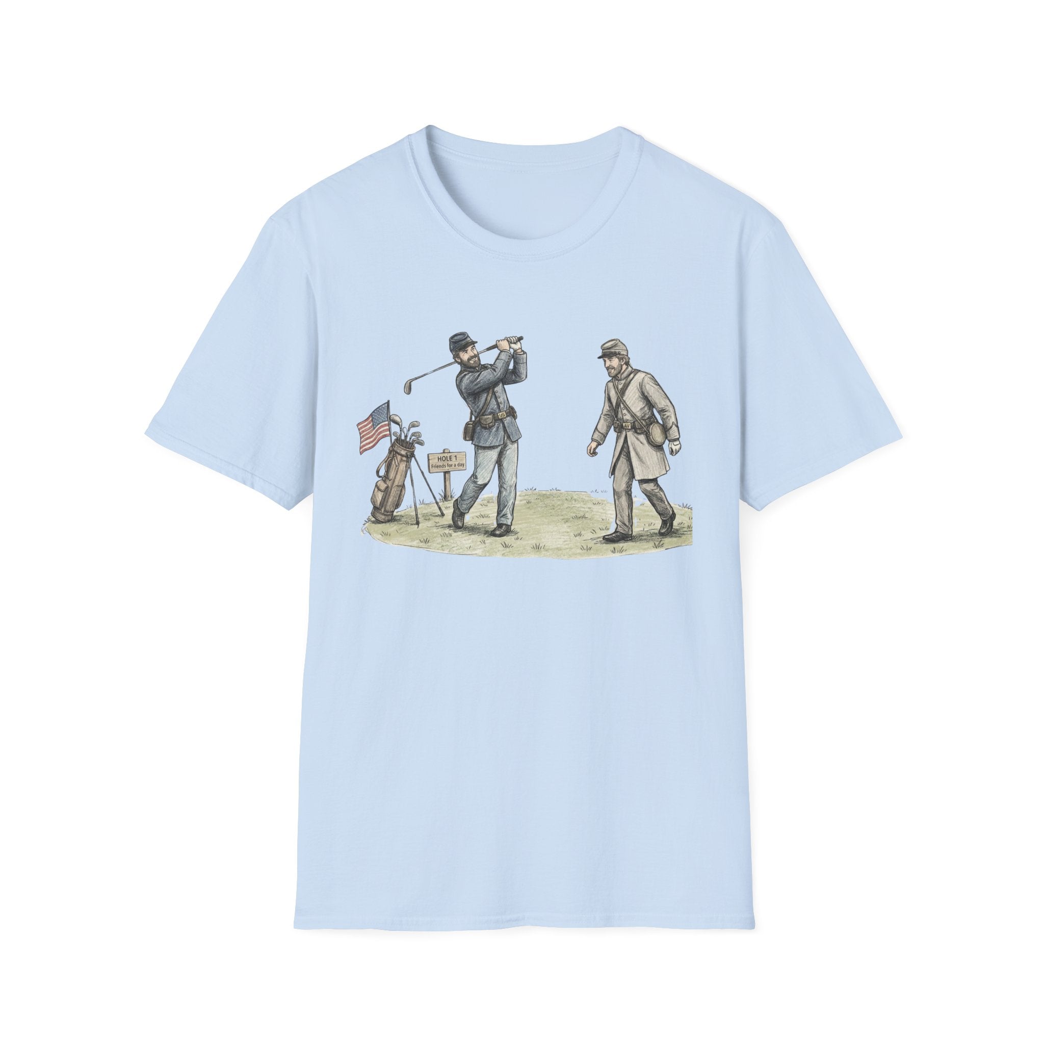 Civil War Golf T-Shirt
