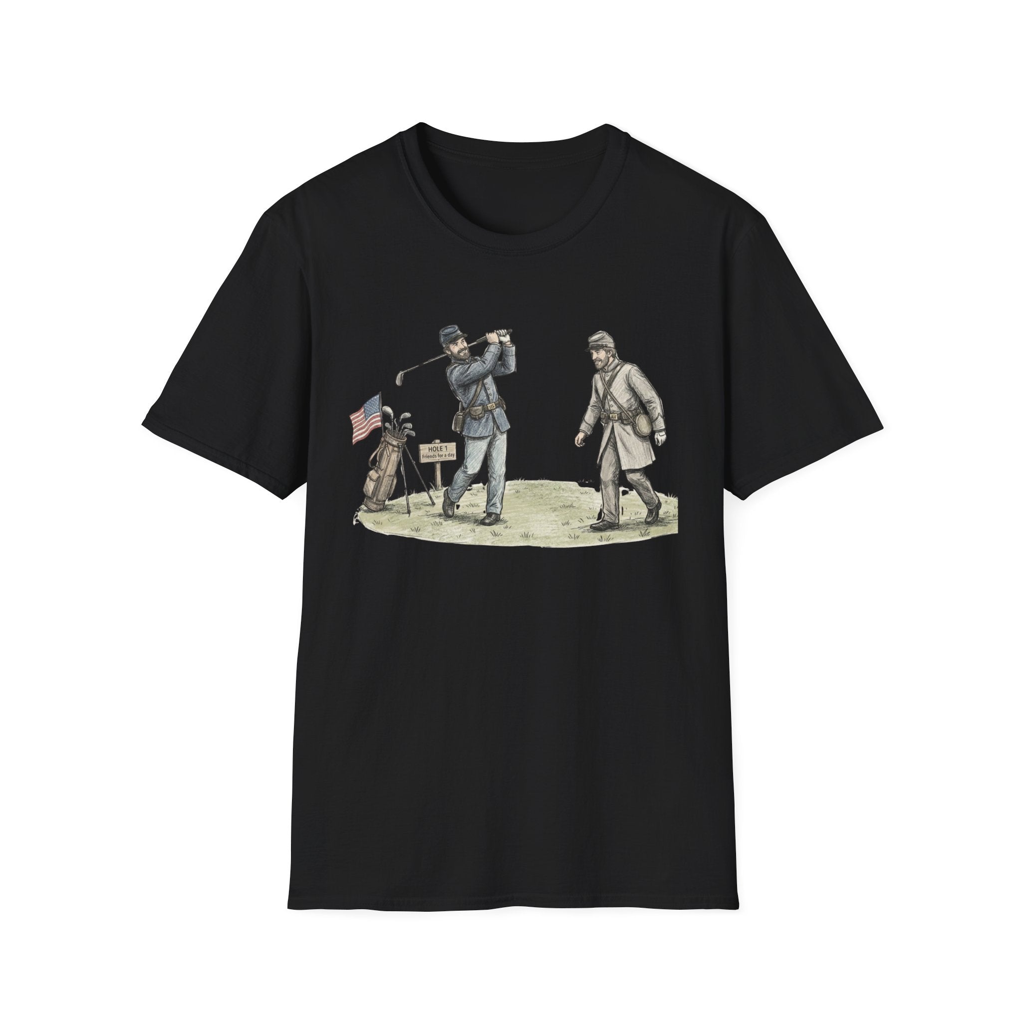 Civil War Golf T-Shirt