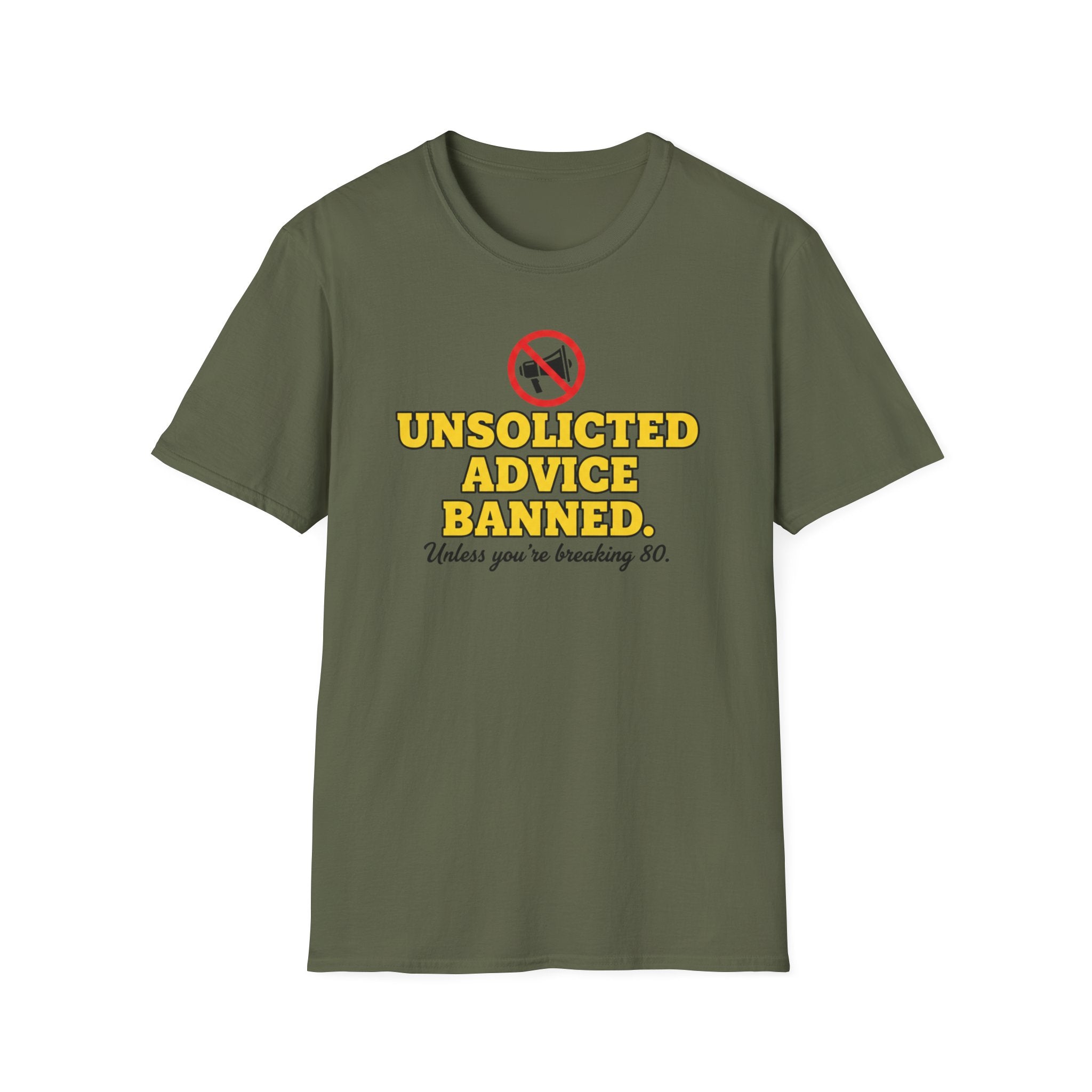 Unsolicited Advice Banned T-Shirt