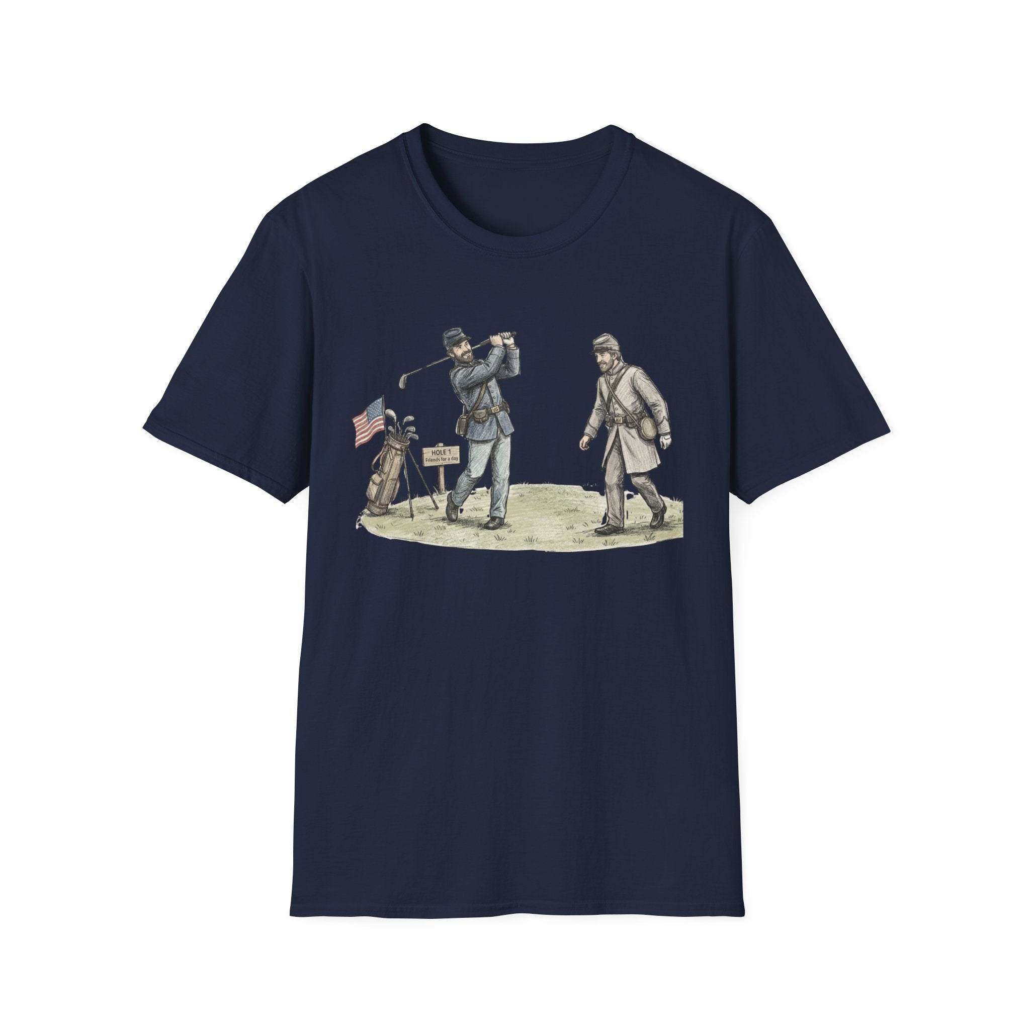 Civil War Golf T-Shirt