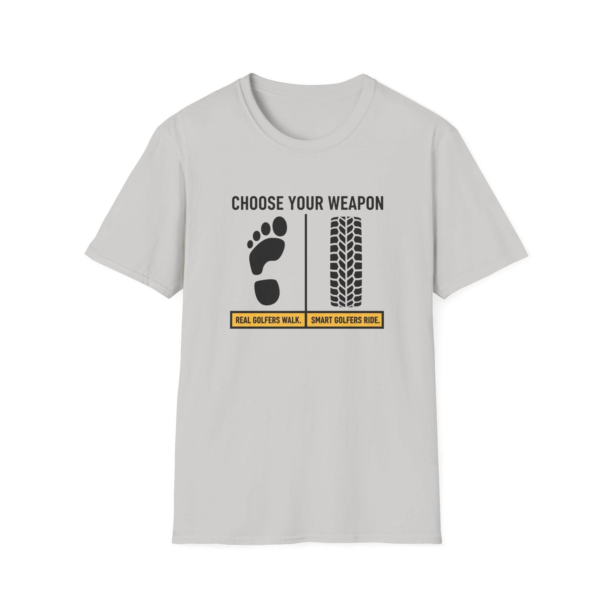Choose Your Weapon Golf T-Shirt