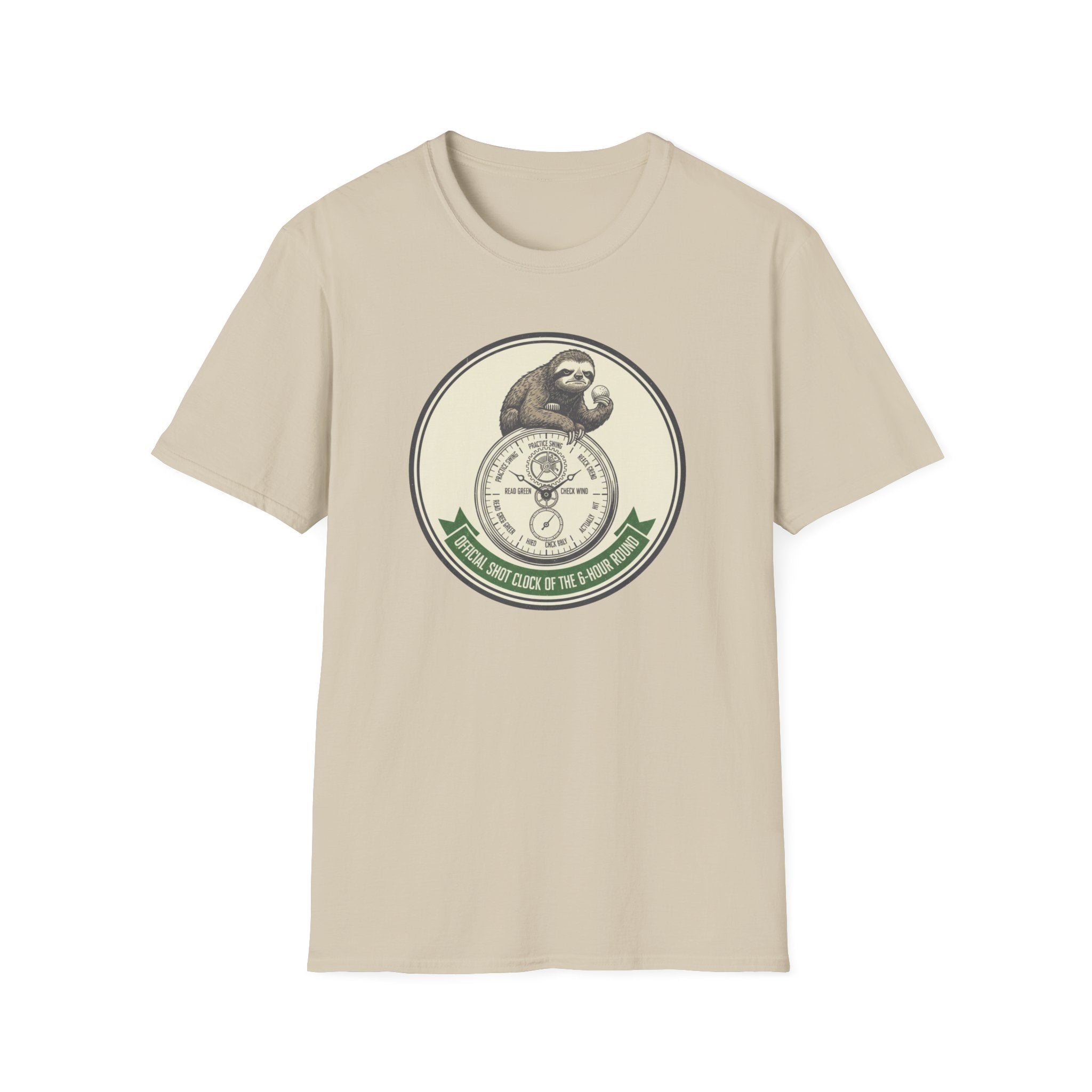 Sloth Circle Crest T-Shirt