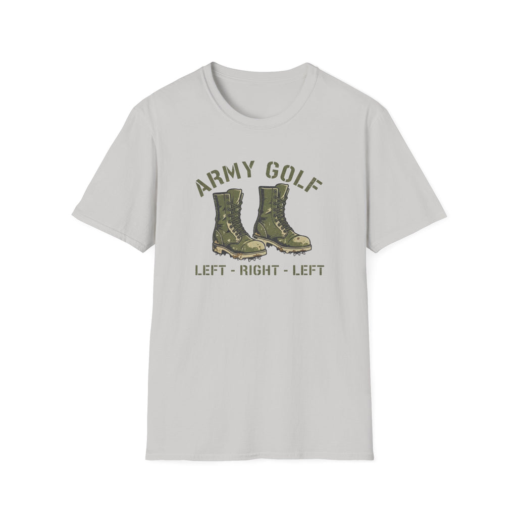 Army Golf T-Shirt — "Left · Right · Left"