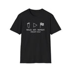 Walk. Hit. Repeat. T-Shirt
