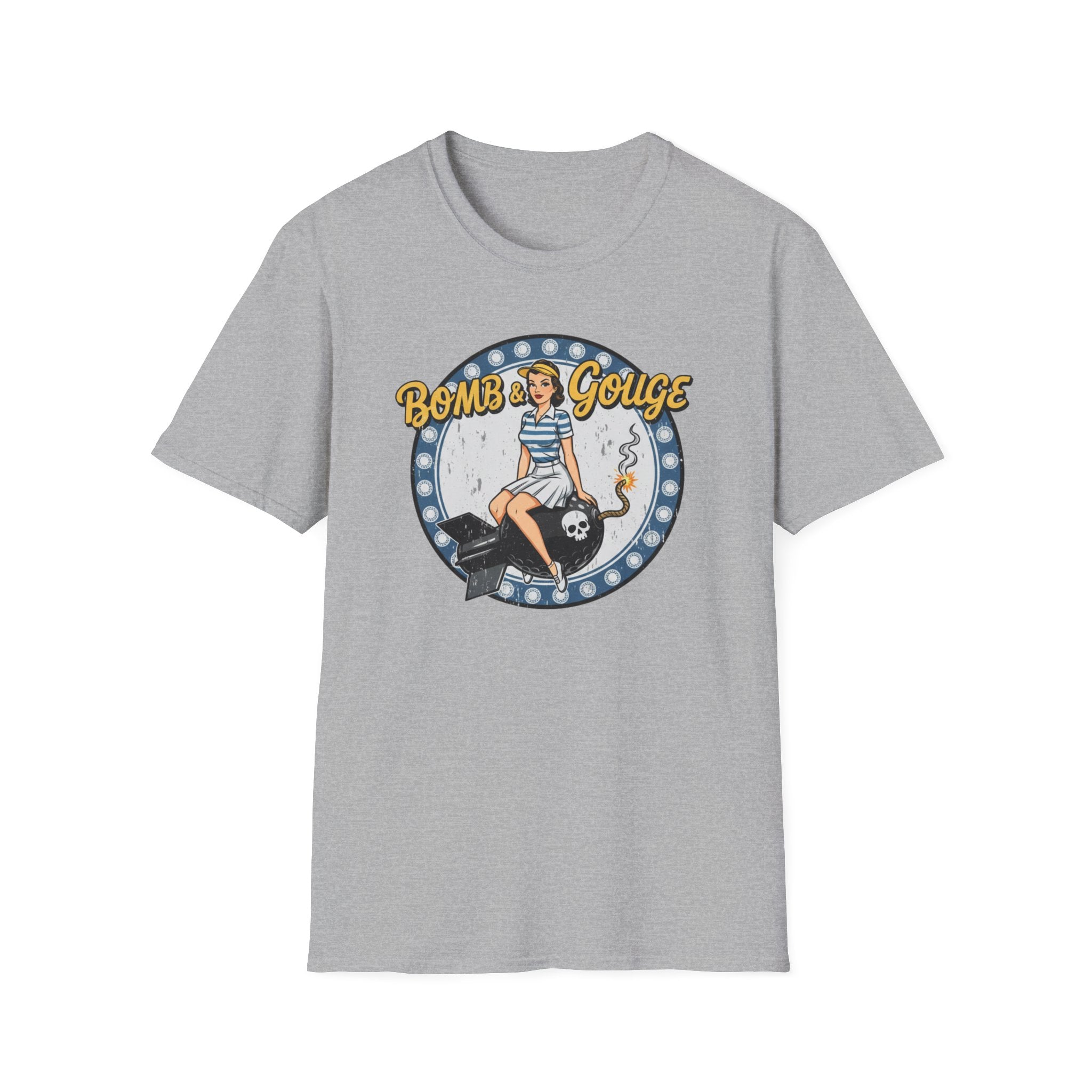 Bomb & Gouge Pin-Up T-Shirt