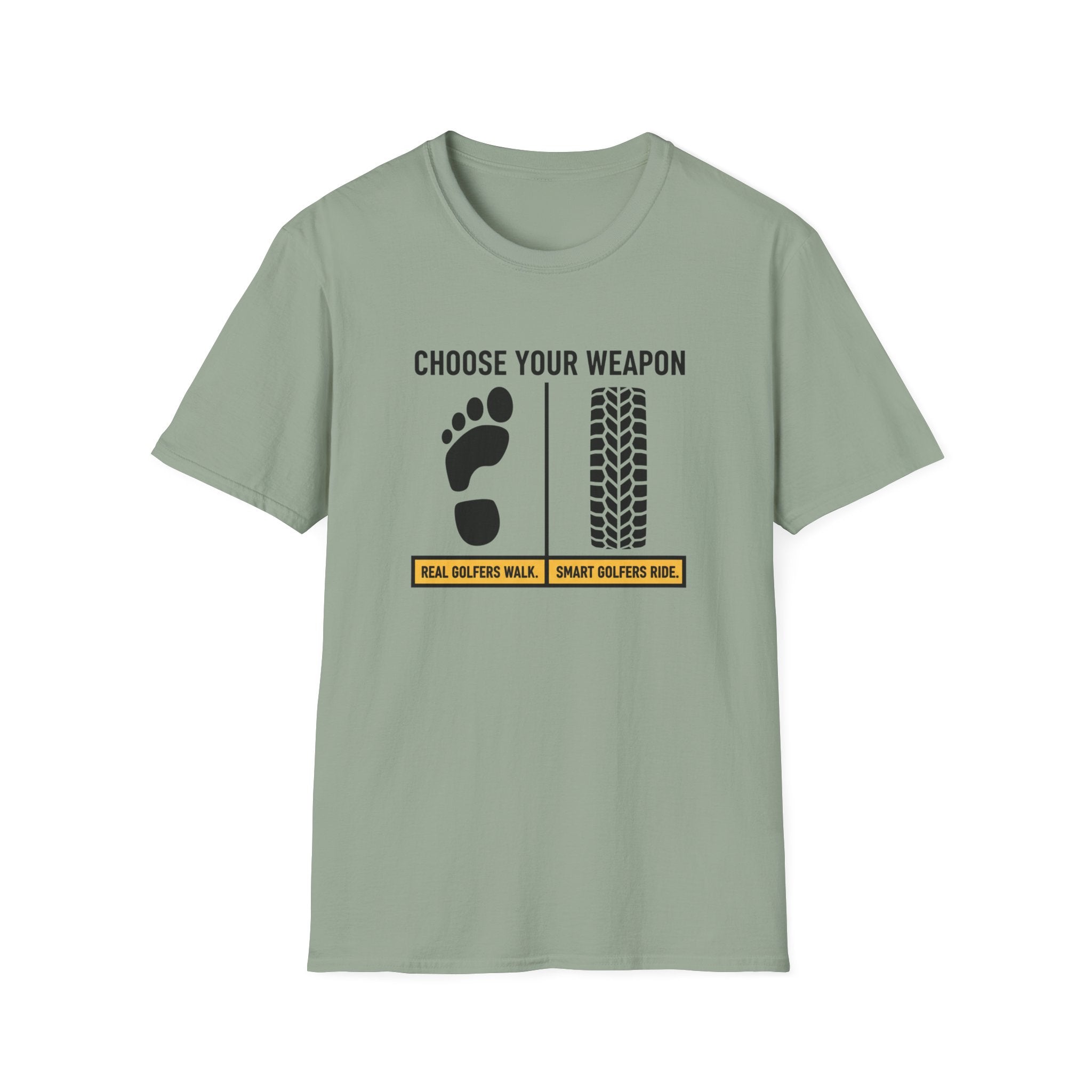 Choose Your Weapon Golf T-Shirt