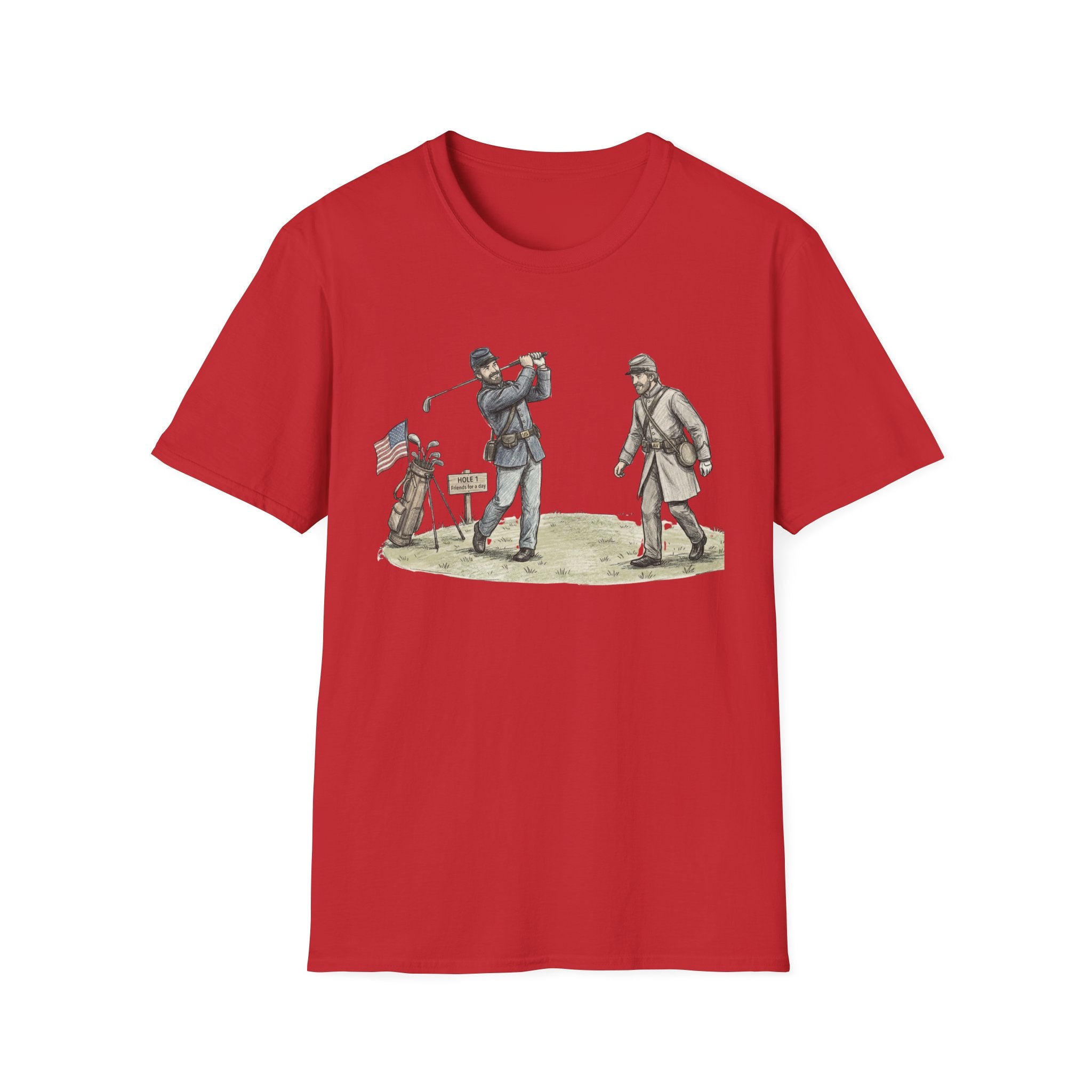 Civil War Golf T-Shirt