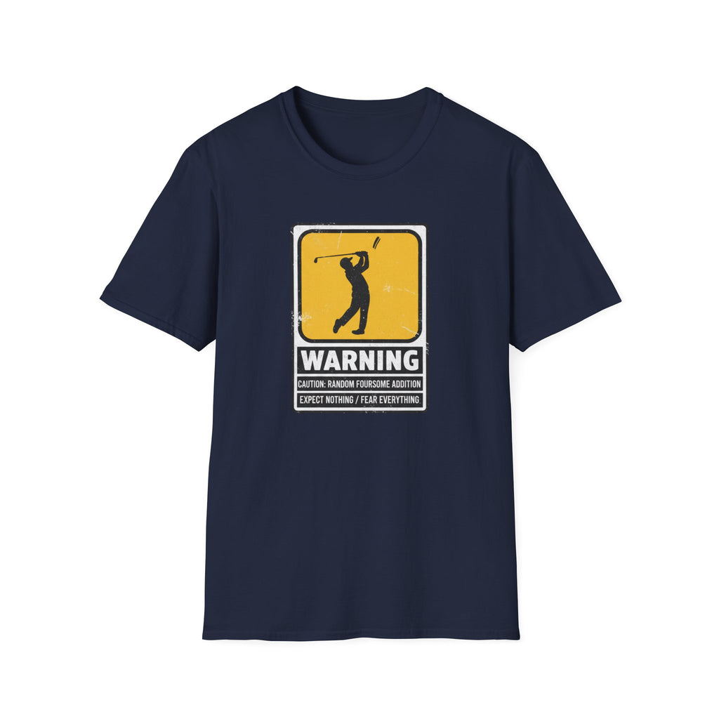 Golf Warning Sign T-Shirt