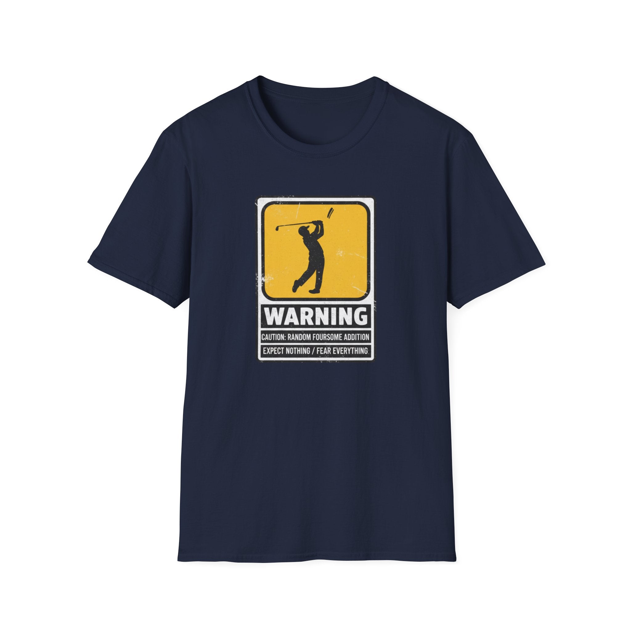 Golf Warning Sign T-Shirt