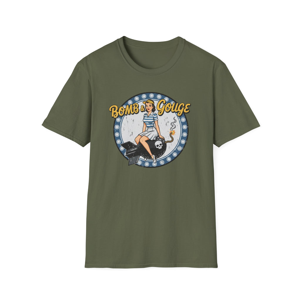 Bomb & Gouge Pin-Up T-Shirt