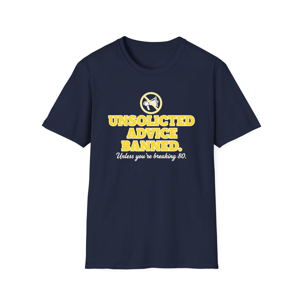 Unsolicited Advice Banned T-Shirt
