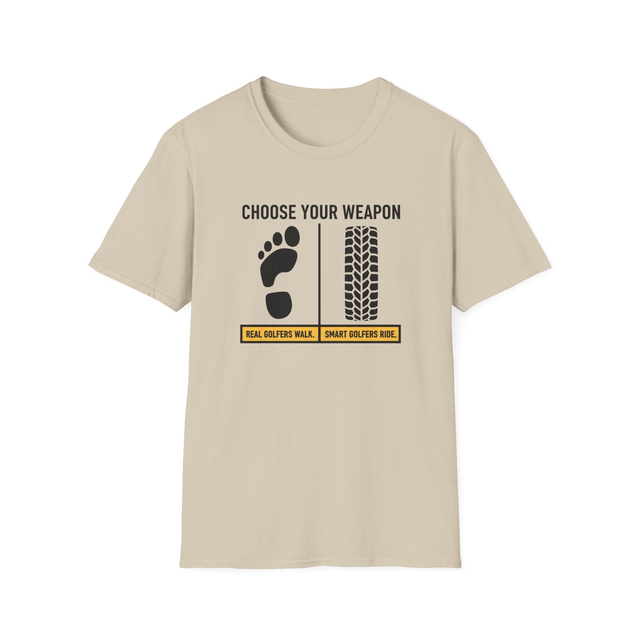 Choose Your Weapon Golf T-Shirt