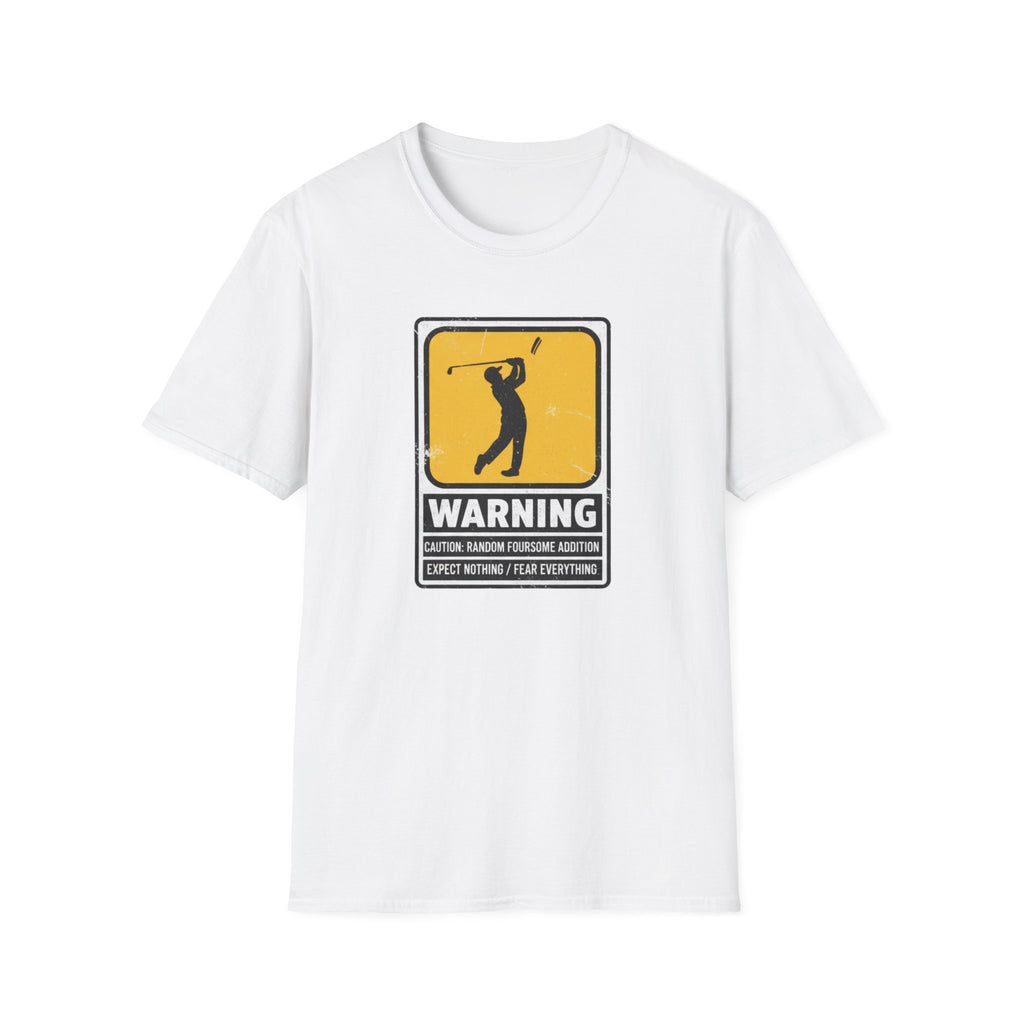 Golf Warning Sign T-Shirt