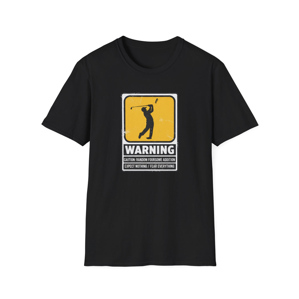 Golf Warning Sign T-Shirt