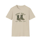 Army Golf T-Shirt — "Left · Right · Left"