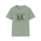 Army Golf T-Shirt — "Left · Right · Left"
