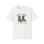 Army Golf T-Shirt — "Left · Right · Left"