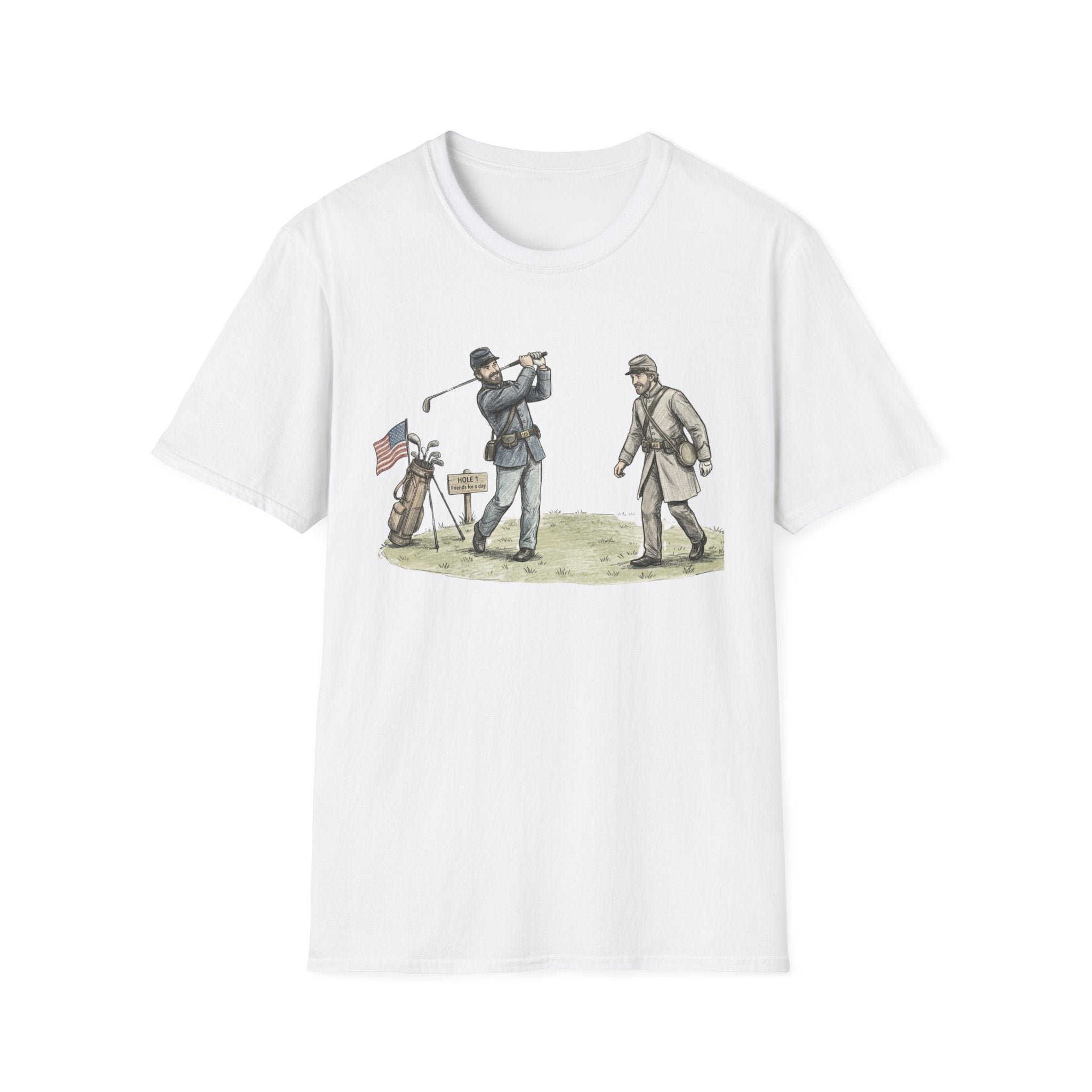 Civil War Golf T-Shirt