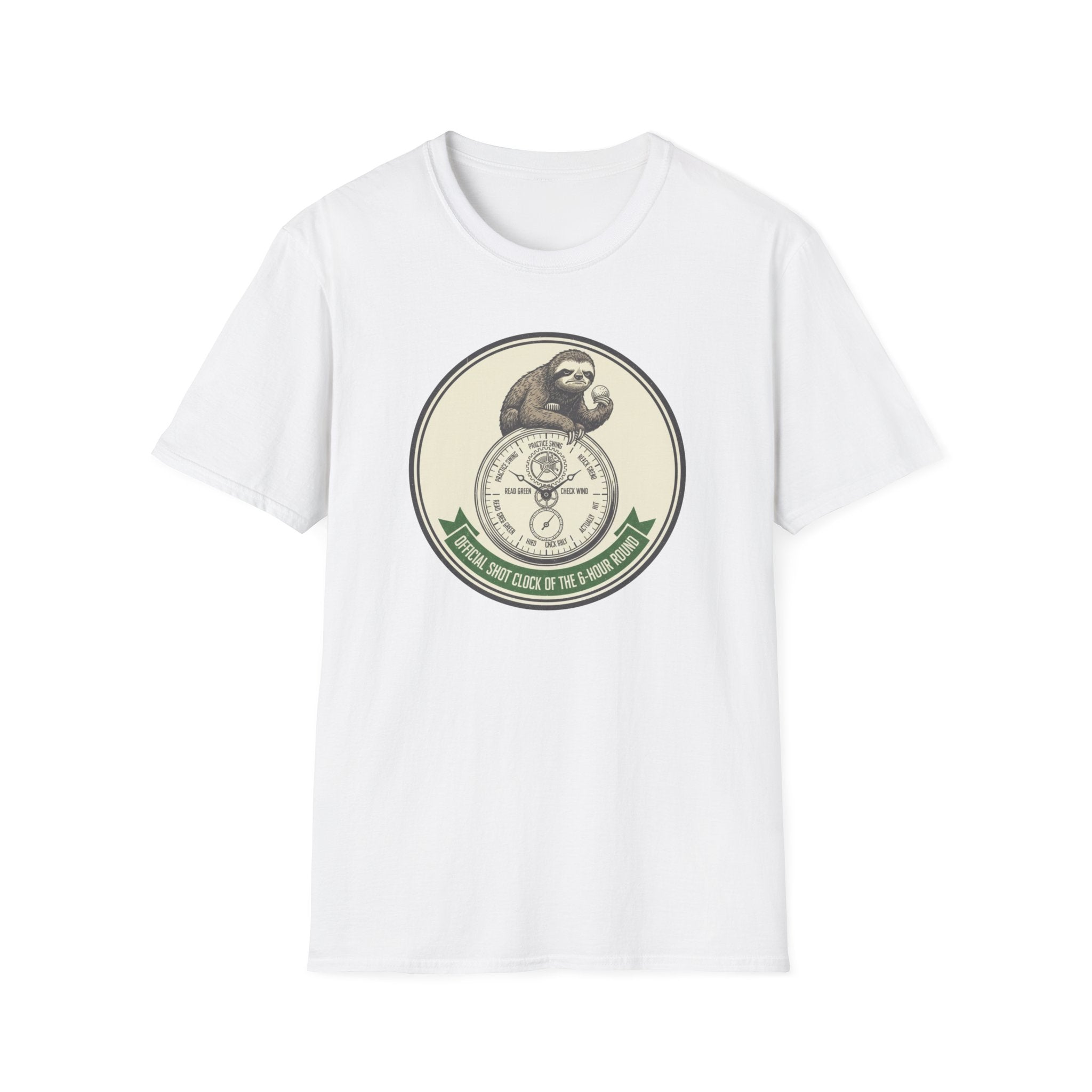 Sloth Circle Crest T-Shirt