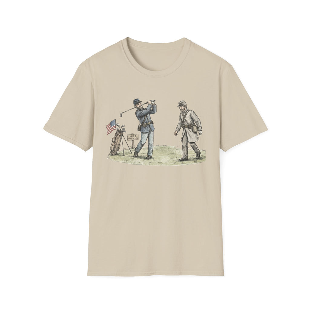 Civil War Golf T-Shirt