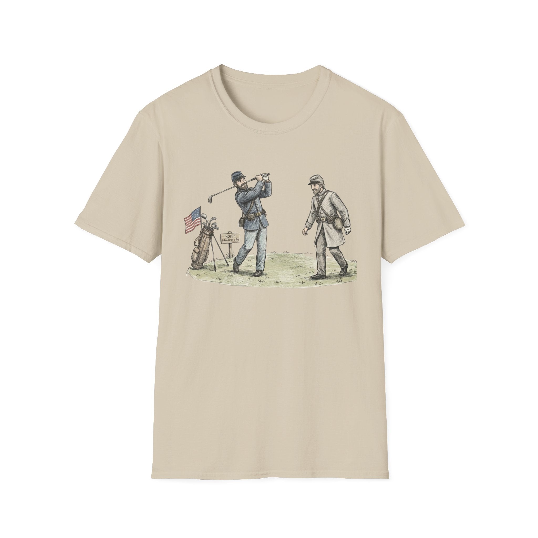 Civil War Golf T-Shirt