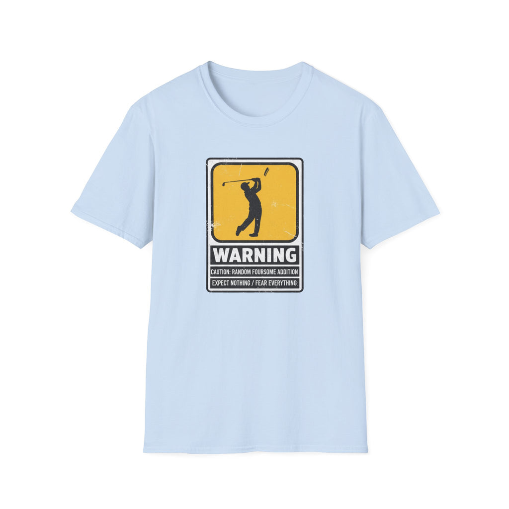 Golf Warning Sign T-Shirt