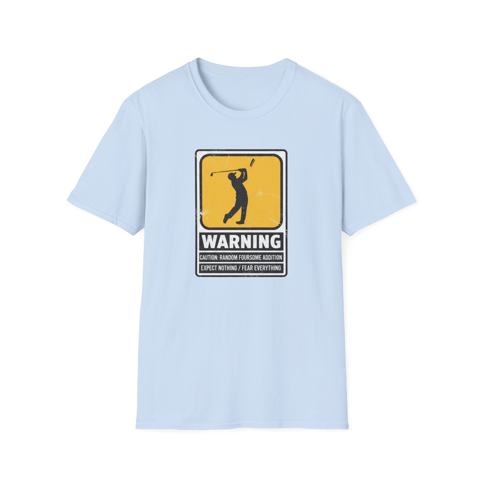 Golf Warning Sign T-Shirt